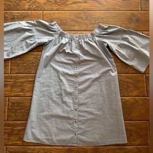 Abercrombie off-the-shoulder dress, size: M